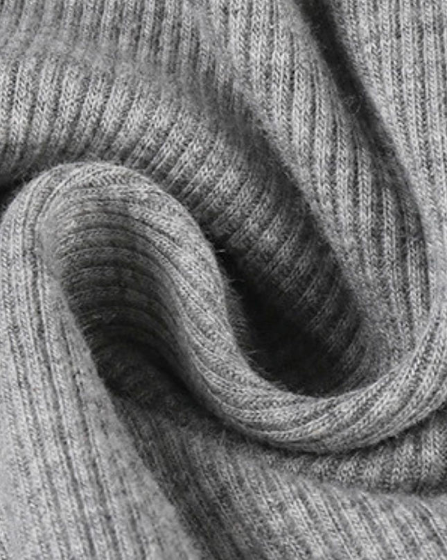 Ribbed Cotton Tank Top with Built-In Brapads