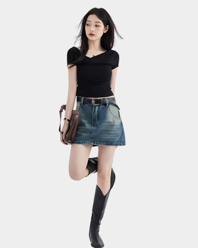 3-Way Wear Women’s Off-Shoulder Crop Top