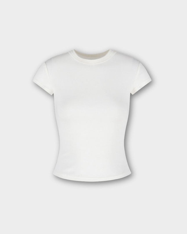 Casual Slim Fit Solid Tee