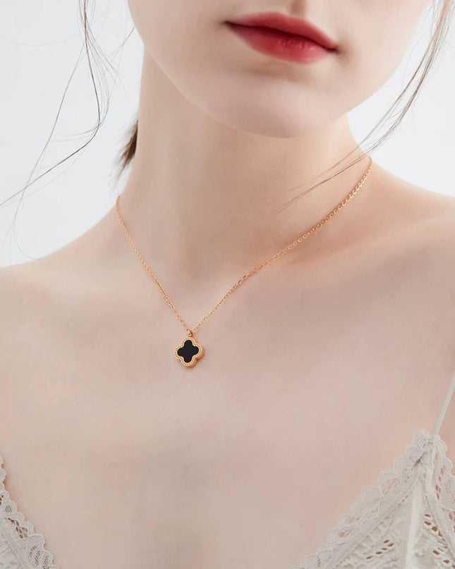 Reversible Clover Blossom Necklace