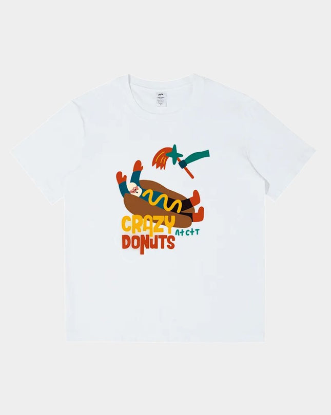Playful Printed Design Tee