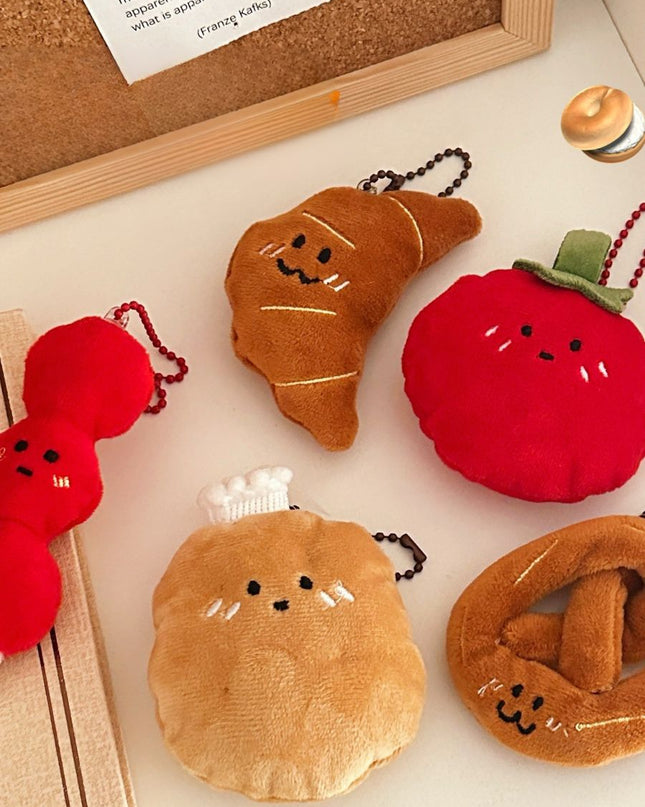 Plushie Bites Food-Inspired Keychain Collection
