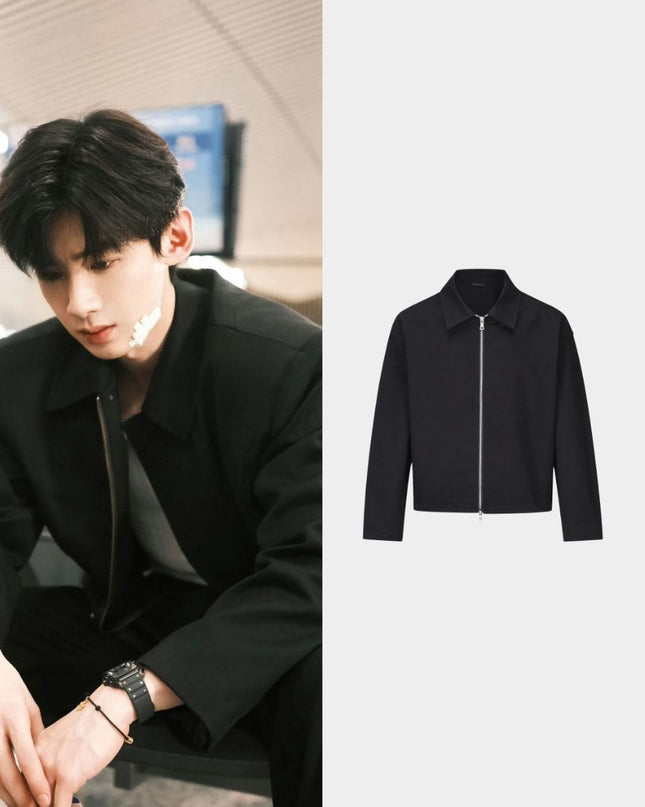 Clean Fit Cropped Jacket
