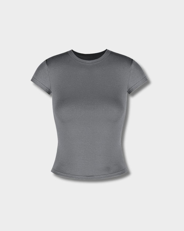 Casual Slim Fit Solid Tee
