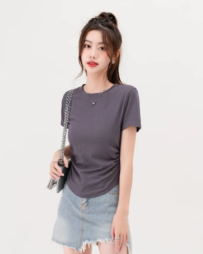 Casual Side Cinch Tee