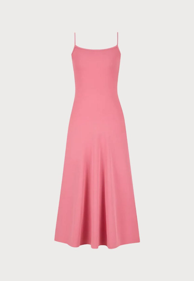 Pakaian Maxi Tali Spaghetti Vacay Vibe Elegan