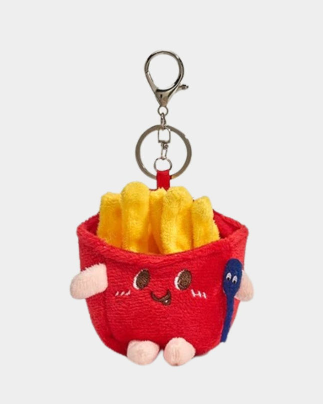 Plush Foodie Keychain Collection