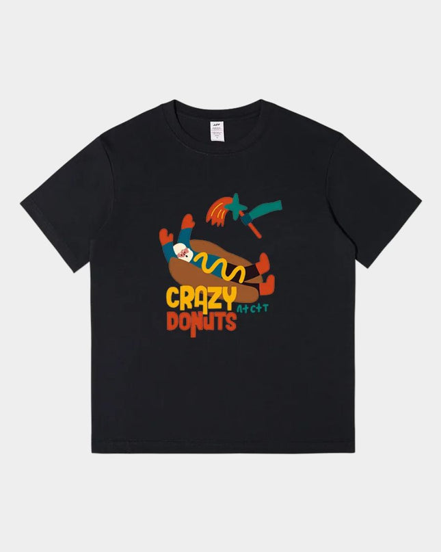 Playful Printed Design Tee
