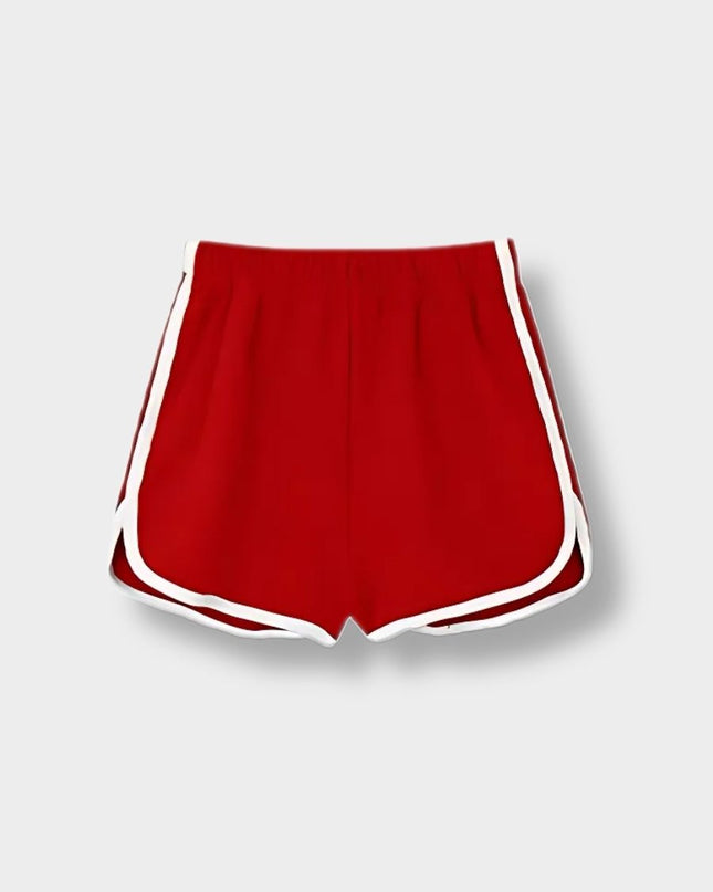 Contrast Binding Sports Shorts
