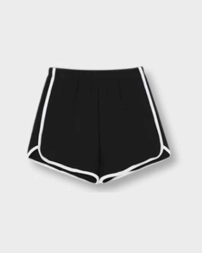 Contrast Binding Sports Shorts
