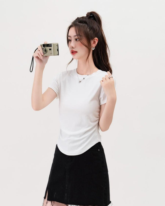 Casual Side Cinch Tee