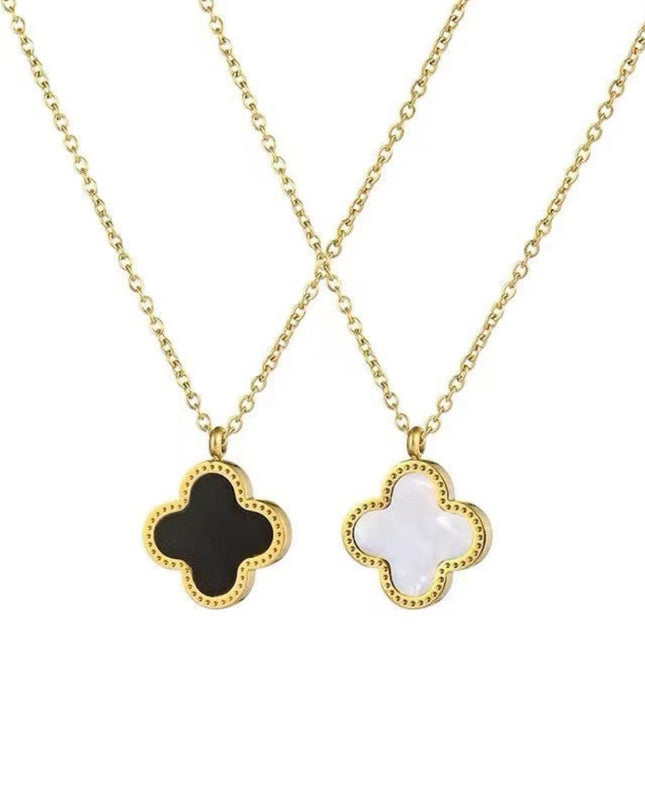 Reversible Clover Blossom Necklace