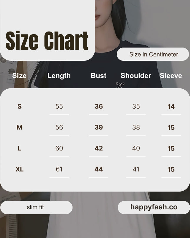 Embroidered Slim-Fit Korean Tee