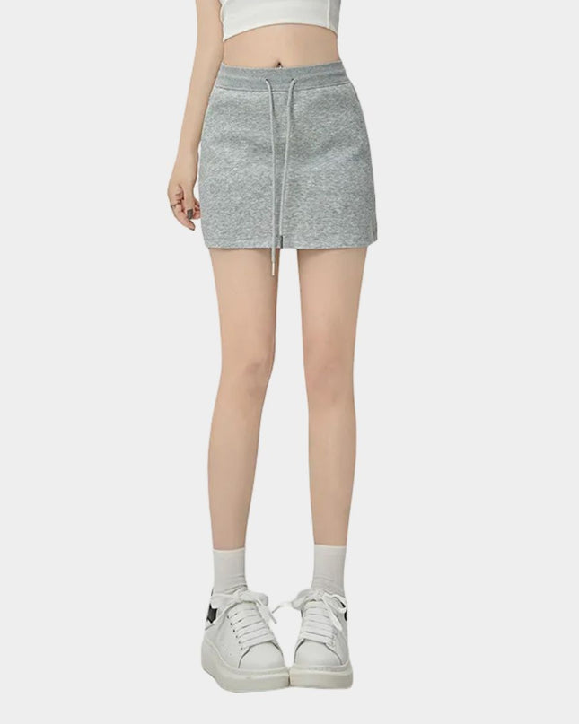 Slim Fit High-Waist A-Line Athletic Skort