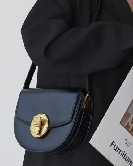 Leather Saddle Bag