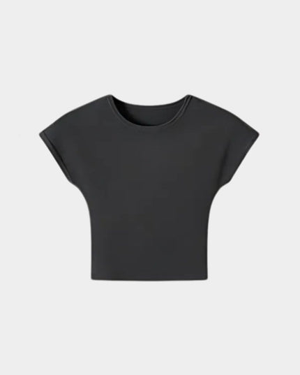 Casual Slim Fit Round Neck T-Shirt
