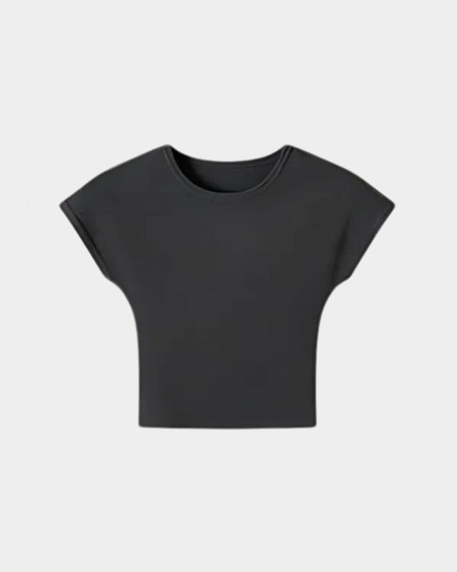 Casual Slim Fit Round Neck T-Shirt