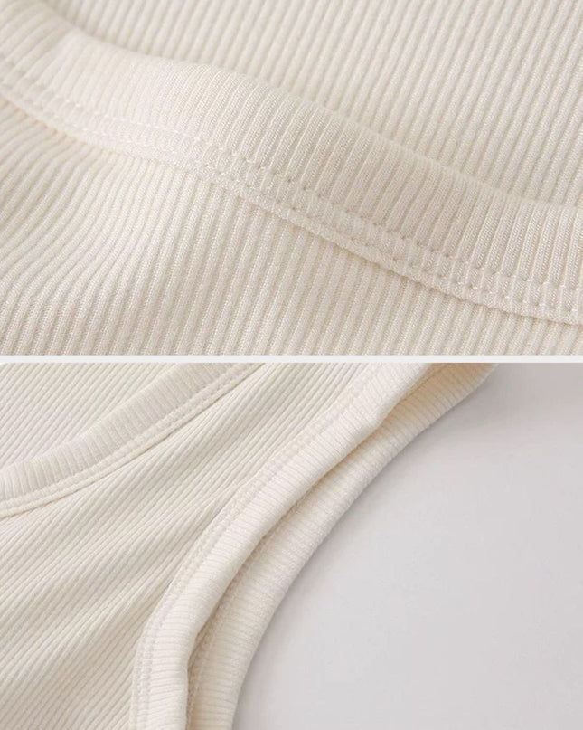 Square Neck Bralette Tank Top with Built-In Brapads