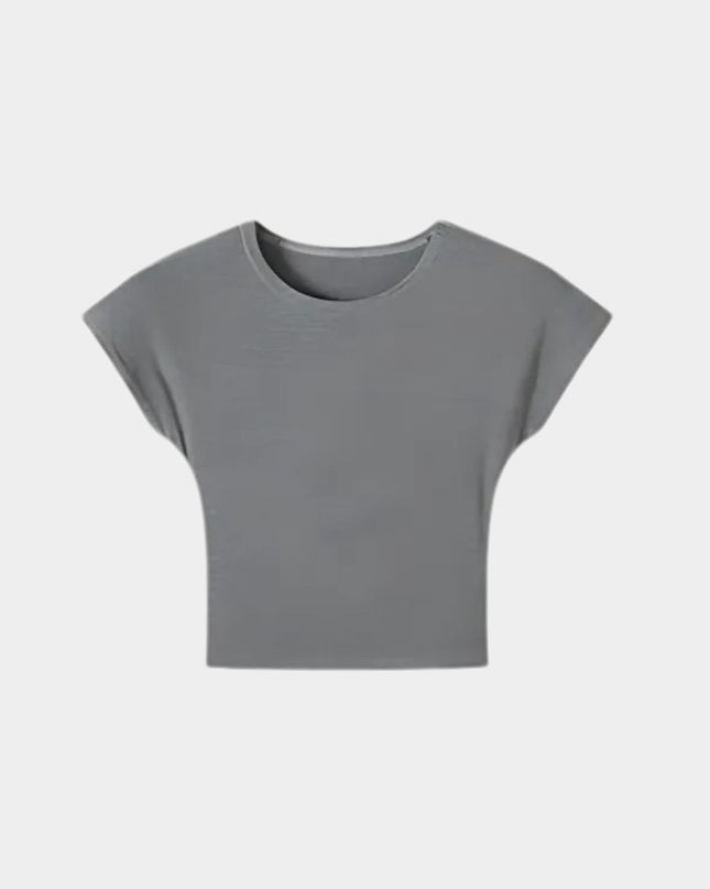 Casual Slim Fit Round Neck T-Shirt