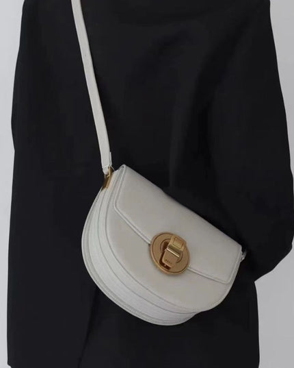 Leather Saddle Bag