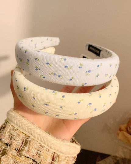 White Floral Headband – Inspired by Zhang Ruonan