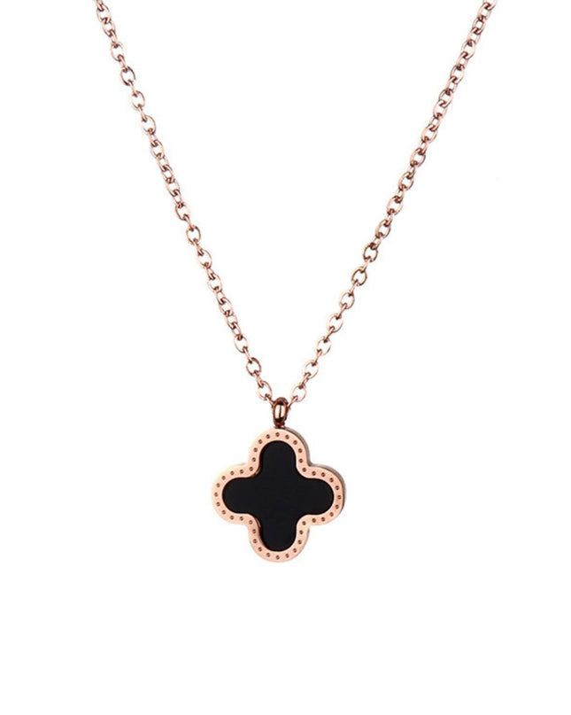 Reversible Clover Blossom Necklace