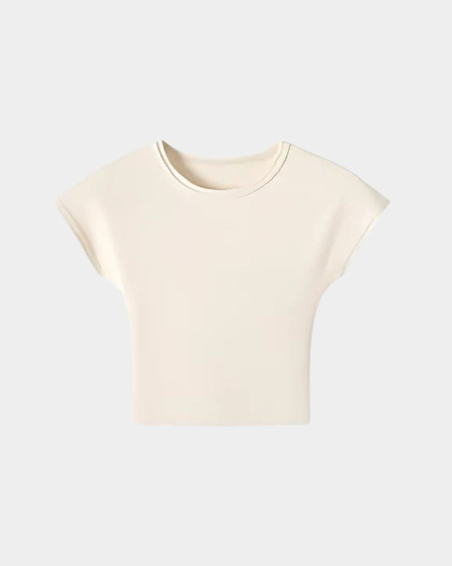 Casual Slim Fit Round Neck T-Shirt