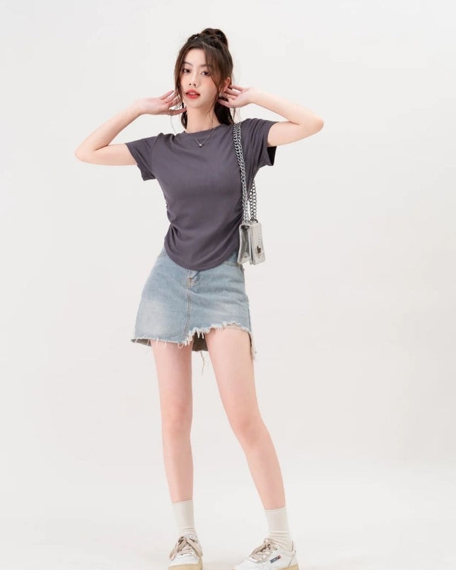 Casual Side Cinch Tee