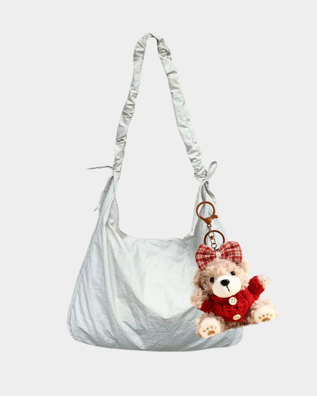 Cute Sweater Biscuit Bear Keychain