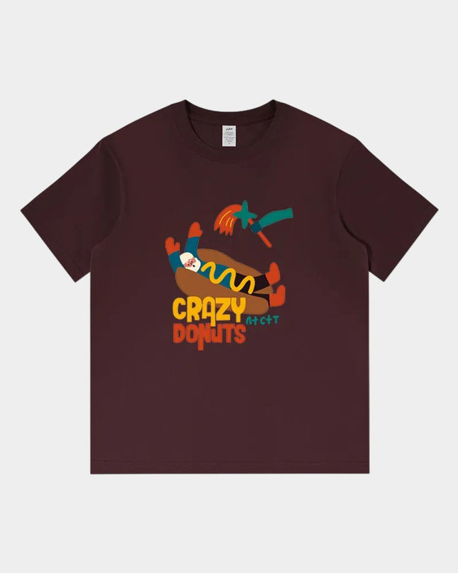 Playful Printed Design Tee