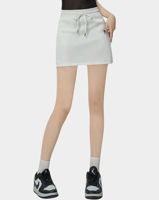 Slim Fit High-Waist A-Line Athletic Skort