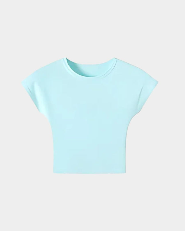 Casual Slim Fit Round Neck T-Shirt