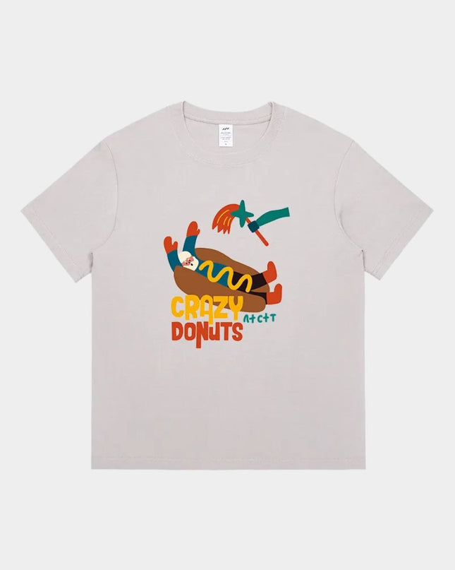 Playful Printed Design Tee