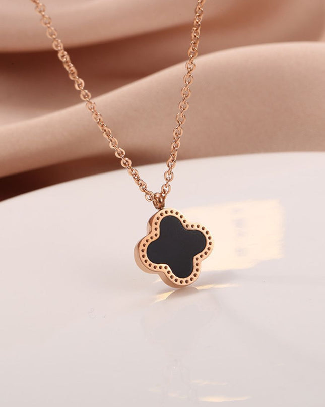 Reversible Clover Blossom Necklace