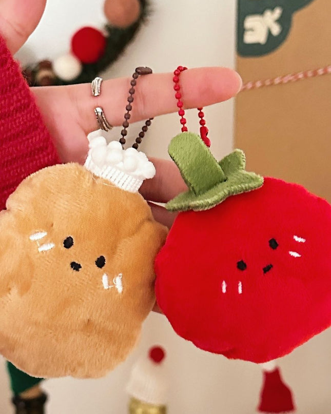 Plushie Bites Food-Inspired Keychain Collection