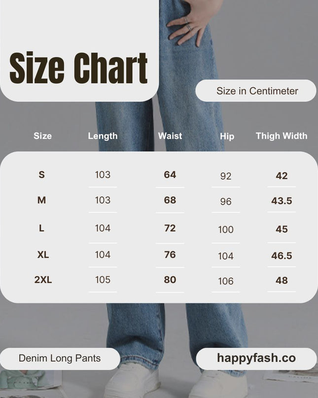 High-Waist Wide-Leg Jeans
