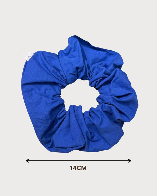 Zhang Ruonan Inspired Blue Scrunchie