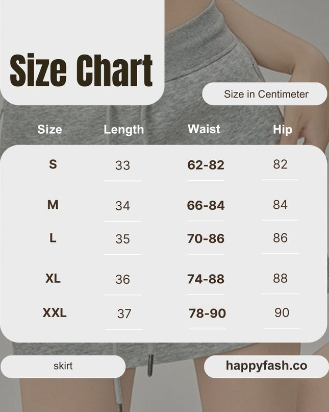 Slim Fit High-Waist A-Line Athletic Skort