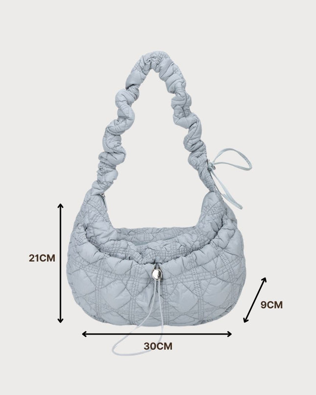 Beg Crossbody Korea Cloud Pleat Serbaguna