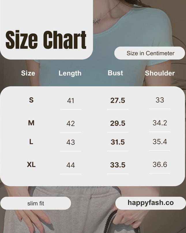Casual Slim Fit Round Neck T-Shirt