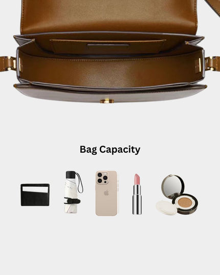 Leather Saddle Bag