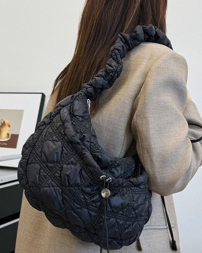 Beg Crossbody Korea Cloud Pleat Serbaguna