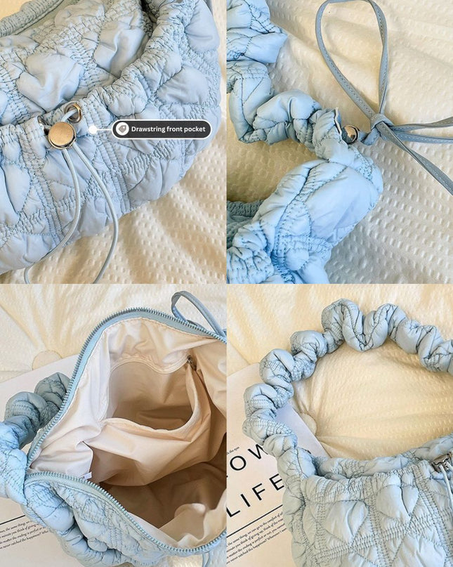 Beg Crossbody Korea Cloud Pleat Serbaguna